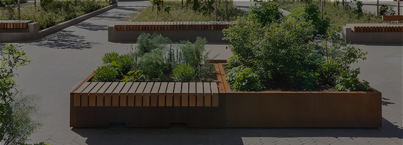 لاند سكيب ومساحات خضراء